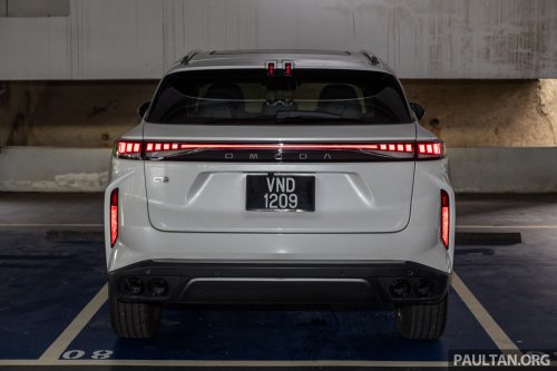 Omoda C9 Matte Black Limited Edition in Malaysia