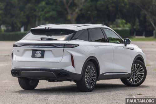 Omoda C9 Matte Black Limited Edition in Malaysia