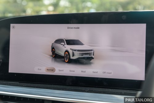 Omoda C9 Matte Black Limited Edition in Malaysia