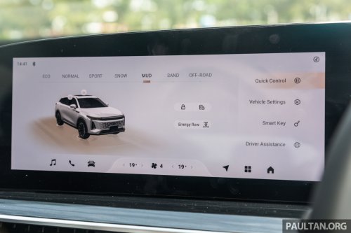 Omoda C9 Matte Black Limited Edition in Malaysia