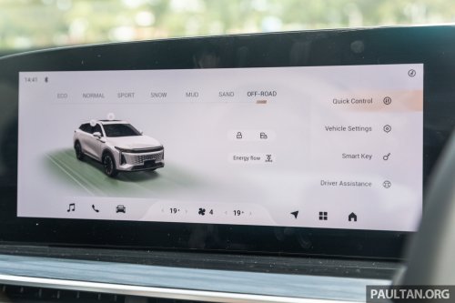 Omoda C9 Matte Black Limited Edition in Malaysia