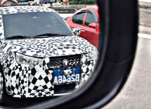 2025 Proton Saga MC3 shown on livestream – new face, exterior lighting; dual screens on revised dash