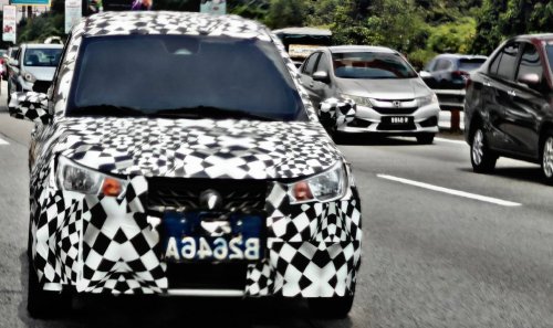 2025 Proton Saga MC3 shown on livestream – new face, exterior lighting; dual screens on revised dash