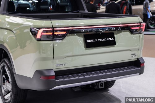 Geely Riddara exploring Thailand production of pick-up trucks – Malaysia being considered for RD6 EV