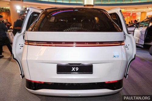 Xpeng makes Indonesian debut at GIIAS 2025 – CKD production of X9 EV started this month, from RM256k