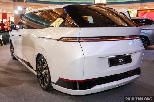 Xpeng makes Indonesian debut at GIIAS 2025 – CKD production of X9 EV started this month, from RM256k