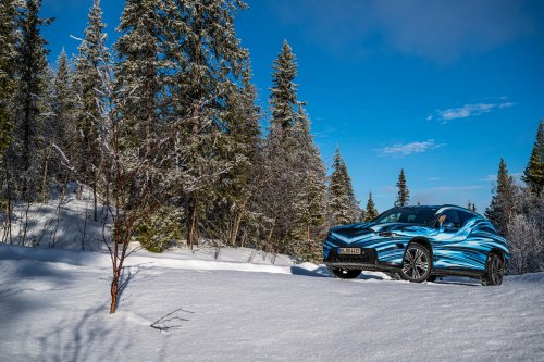 Mercedes-Benz GLC with EQ Technology teased with illuminated front grille – brand’s new design direction