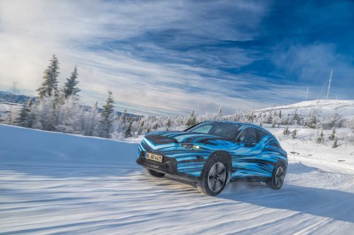 Mercedes-Benz GLC with EQ Technology teased with illuminated front grille – brand’s new design direction