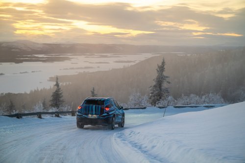 Mercedes-Benz GLC with EQ Technology teased with illuminated front grille – brand’s new design direction