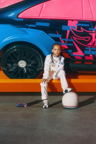 2025 Mercedes-Benz CLA EV turned into life-sized Hot Wheels car – 1:64 version of C178 on sale spring 2026