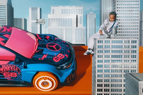 2025 Mercedes-Benz CLA EV turned into life-sized Hot Wheels car – 1:64 version of C178 on sale spring 2026