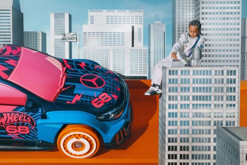 2025 Mercedes-Benz CLA EV turned into life-sized Hot Wheels car – 1:64 version of C178 on sale spring 2026