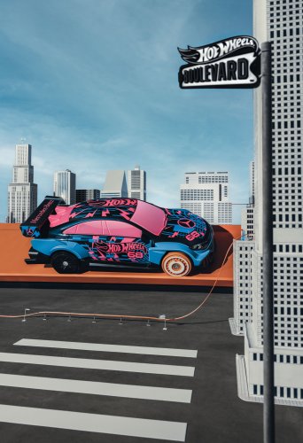 2025 Mercedes-Benz CLA EV turned into life-sized Hot Wheels car – 1:64 version of C178 on sale spring 2026