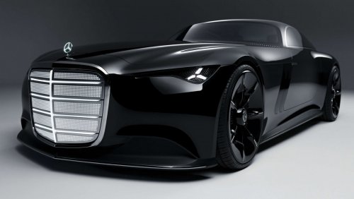 Mercedes-Benz Vision Iconic revealed – luxury coupé concept with massive grille, “hyper-analogue” interior