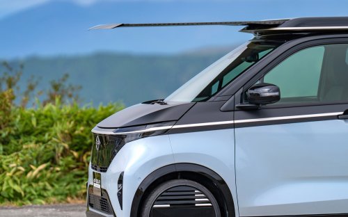 Nissan Sakura gets roof-mounted, extendable solar panel – concept provides 3,000 km of range annually