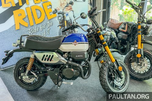 2025 Aveta Marvel 150 “fun bike” in Malaysia, RM7,988