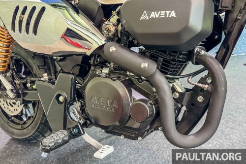 2025 Aveta Marvel 150 “fun bike” in Malaysia, RM7,988
