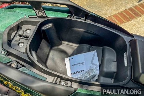 2025 Aveta Nova 250 scooter in Malaysia, RM14,388k
