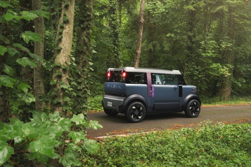 Dacia Hipster Concept previews affordable pint-sized boxy EV – just 3 metres long, four seats, front bench