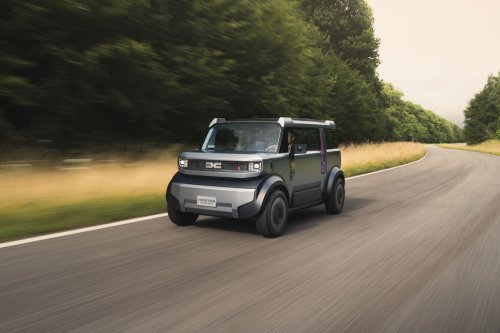 Dacia Hipster Concept previews affordable pint-sized boxy EV – just 3 metres long, four seats, front bench