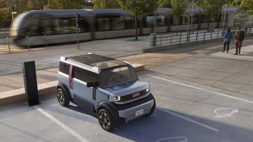 Dacia Hipster Concept previews affordable pint-sized boxy EV – just 3 metres long, four seats, front bench