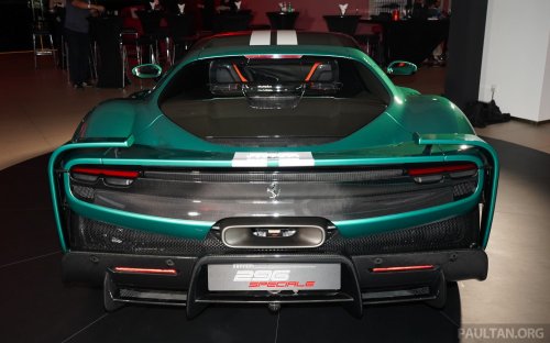 Ferrari 296 Speciale launched in Malaysia – 880 PS V6 PHEV; coupe fr RM4.288 mil; convertible RM4.888 mil