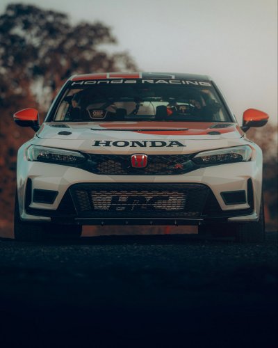 Honda Civic Type R HRC Rally XP – new FL5 rally car to be shown at US GP, piloted by F1’s Liam Lawson