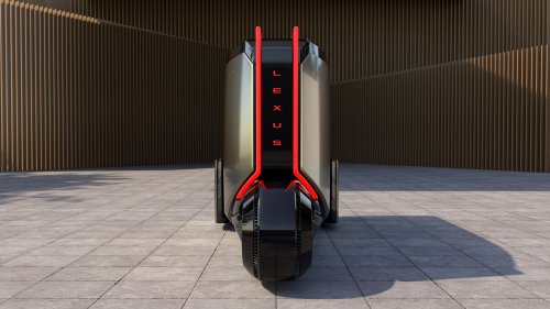 Lexus LS Concept reimagines luxury sedan as 6-wheeled MPV; LS Coupe, Micro Concepts also debut