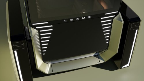 Lexus LS Concept reimagines luxury sedan as 6-wheeled MPV; LS Coupe, Micro Concepts also debut