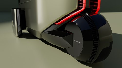 Lexus LS Concept reimagines luxury sedan as 6-wheeled MPV; LS Coupe, Micro Concepts also debut