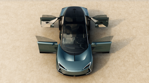 Lexus LS Concept reimagines luxury sedan as 6-wheeled MPV; LS Coupe, Micro Concepts also debut