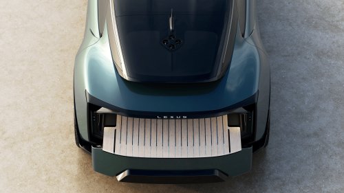 Lexus LS Concept reimagines luxury sedan as 6-wheeled MPV; LS Coupe, Micro Concepts also debut