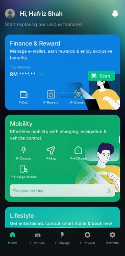 Perodua launches P-Circle super app – P Duit e-wallet for EV chargers, P Charge home camera, smartwatch