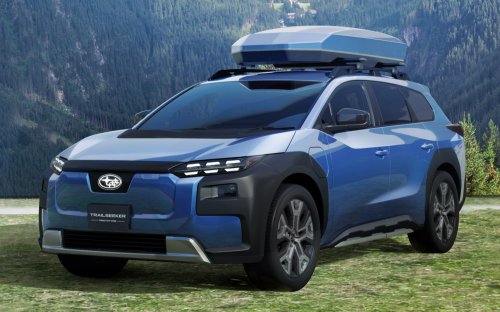 Subaru Performance E-STI EV concept teased for JMS – Performance-B STI also due; return of WRX STI?