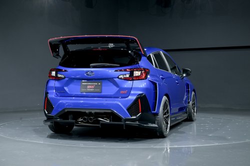 Subaru Performance-B and Performance-E STI concepts preview future petrol, electric WRX STIs