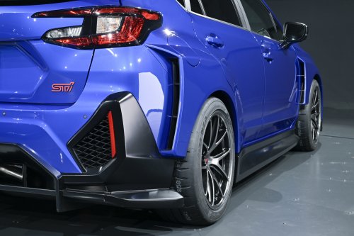 Subaru Performance-B and Performance-E STI concepts preview future petrol, electric WRX STIs