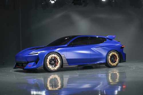 Subaru Performance-B and Performance-E STI concepts preview future petrol, electric WRX STIs