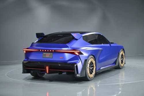 Subaru Performance-B and Performance-E STI concepts preview future petrol, electric WRX STIs