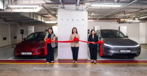 Tesla V4 Superchargers now at Pavillion Damansara – four DC chargers; still not open to other EV brands