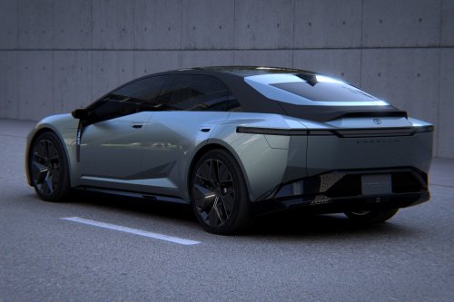 Toyota Corolla Concept – next-generation global sedan previewed with big glass, no central screen, EV option