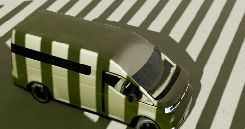 Toyota Hiace Concept previews next generation of commercial van with pillarless side, full-width display