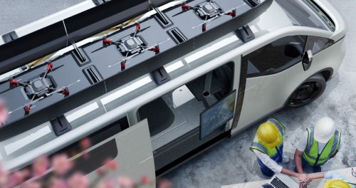 Toyota Hiace Concept previews next generation of commercial van with pillarless side, full-width display