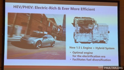 Toyota to use next-generation 1.5L, 2.0L turbo powertrains for hybrid, PHEV, sports car applications