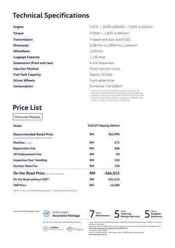 2025 Volkswagen Golf GTI Sepang Edition launched in Malaysia – RM264k OTR with VAP 7-year maintenance