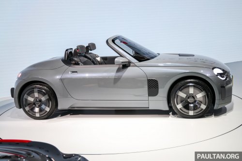 Daihatsu K-Open remains a kei car – drops larger size and 1.3L idea, but will be FR; Akio Toyoda to sign it off