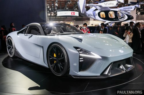 Lexus LFA Concept debuts – legendary sports car reborn as an EV; developed alongside Toyota GR GT