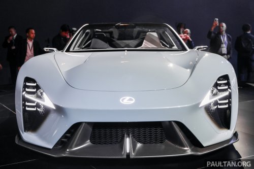 Lexus LFA Concept debuts – legendary sports car reborn as an EV; developed alongside Toyota GR GT