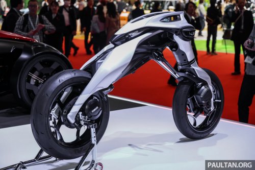 Yamaha unveils prototype alternate fuel vehicles and EVs at 2025 Japan Mobility Show in Tokyo
