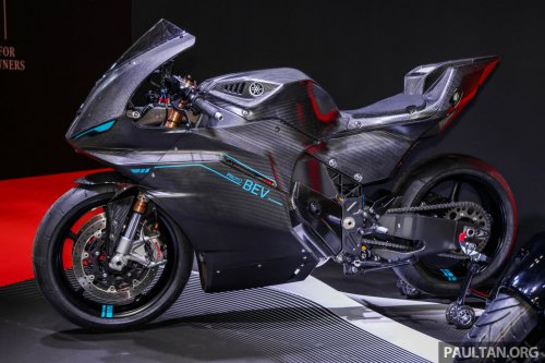 Yamaha unveils prototype alternate fuel vehicles and EVs at 2025 Japan Mobility Show in Tokyo