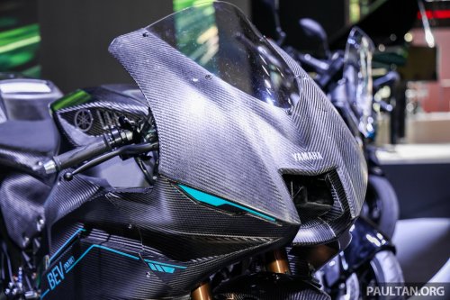 Yamaha unveils prototype alternate fuel vehicles and EVs at 2025 Japan Mobility Show in Tokyo